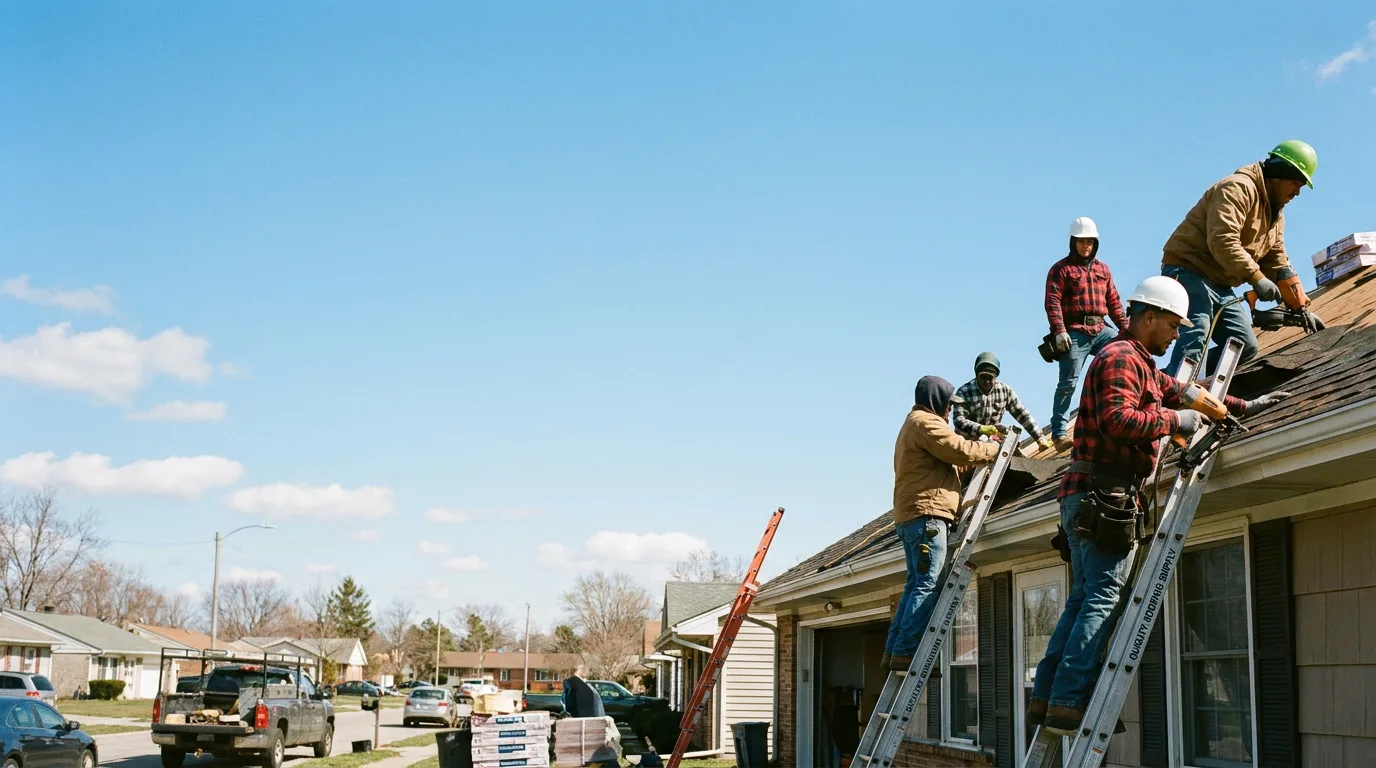 Roofing in Wayne City, IL near me